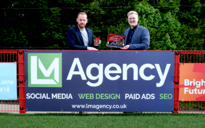 LM Agency Successfully Launches Revamped Larne FC Website
